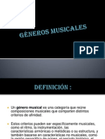 Géneros Musicales