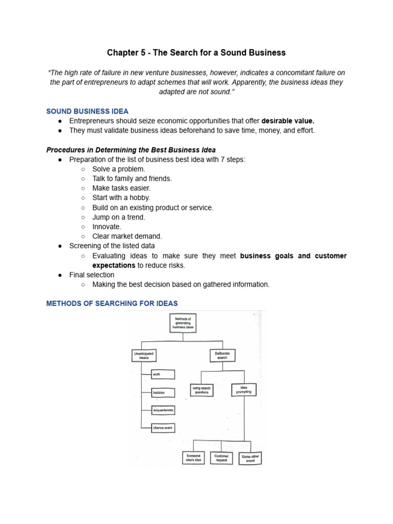 EM Group 3 Chapter 5 Notes | PDF | Creativity | Entrepreneurship