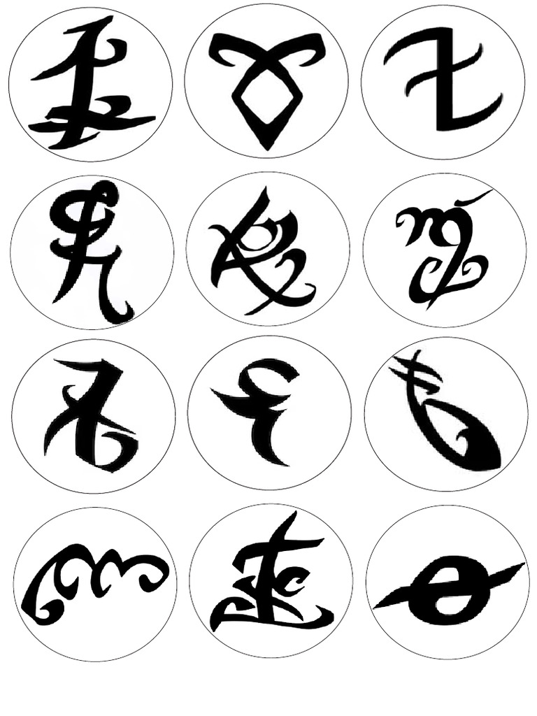 Shadowhunters Runas 01 | PDF