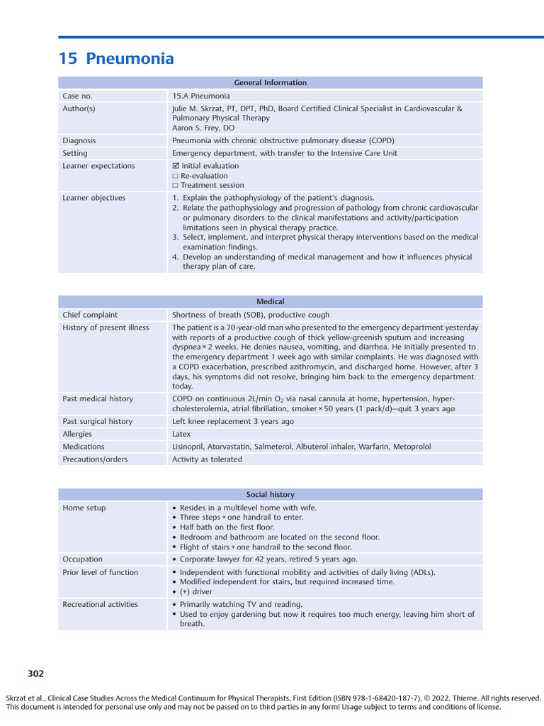 Pneumonia PDF | PDF | Pneumonia | Emergency Department
