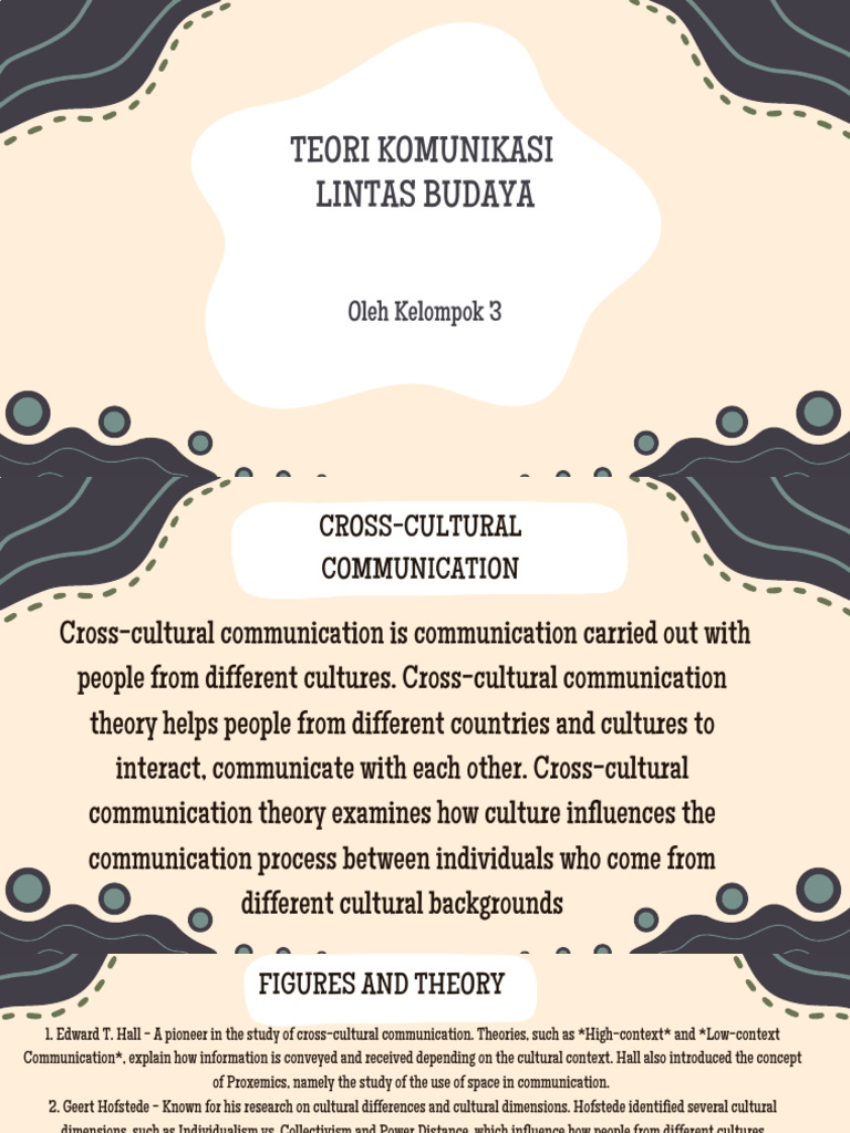 Teori Komunikasi Lintas Budaya | PDF | Cross Cultural Communication ...