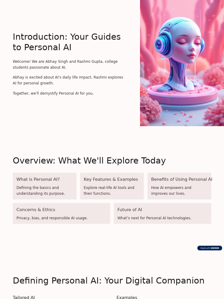 Introduction Your Guides To Personal AI | PDF | Artificial Intelligence ...