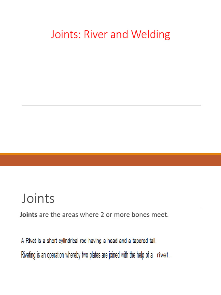Types and Mechanics of Rivet Joints | PDF | Rivet | Strength Of Materials