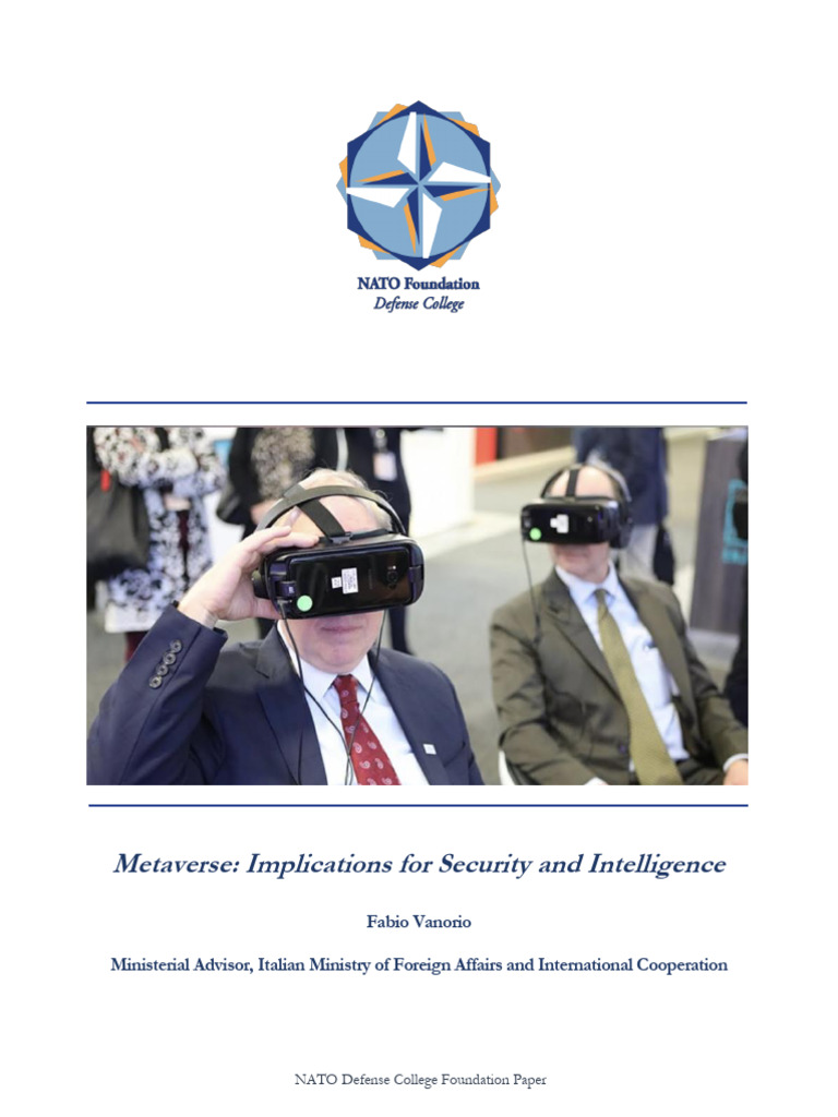 NDCF Paper Vanorio 110222 | PDF | Virtual Reality | Artificial Intelligence