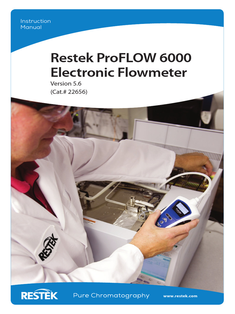 Restek ProFLOW 6000 User Manual | PDF