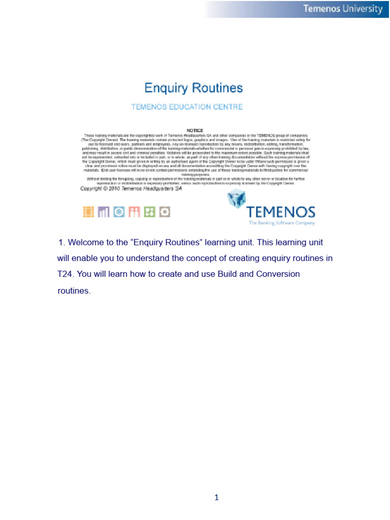 Day19 11.enquiry Routines-R14 | PDF | Parameter (Computer Programming ...