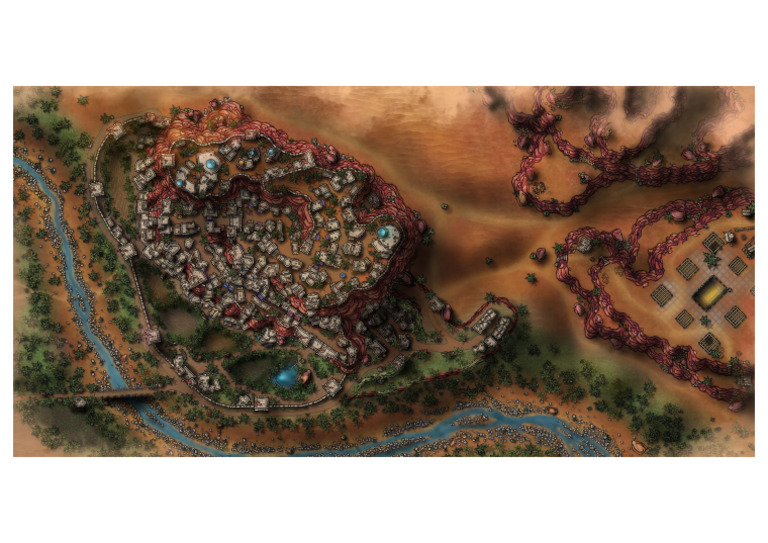 City Map Desert 4-2 | PDF