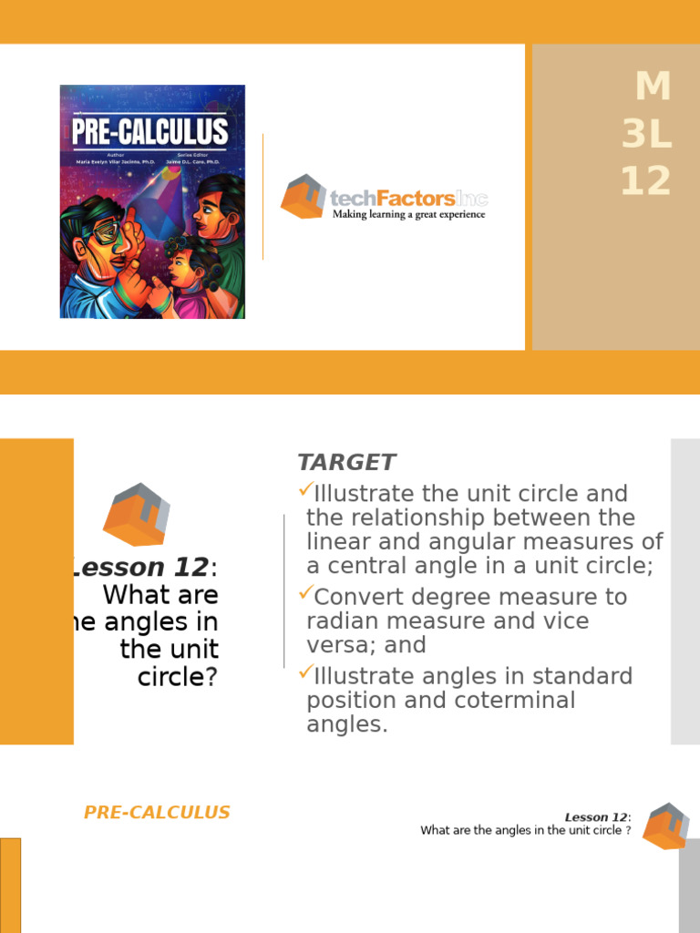UNIT CIRCLE Recovered | PDF | Angle | Circle