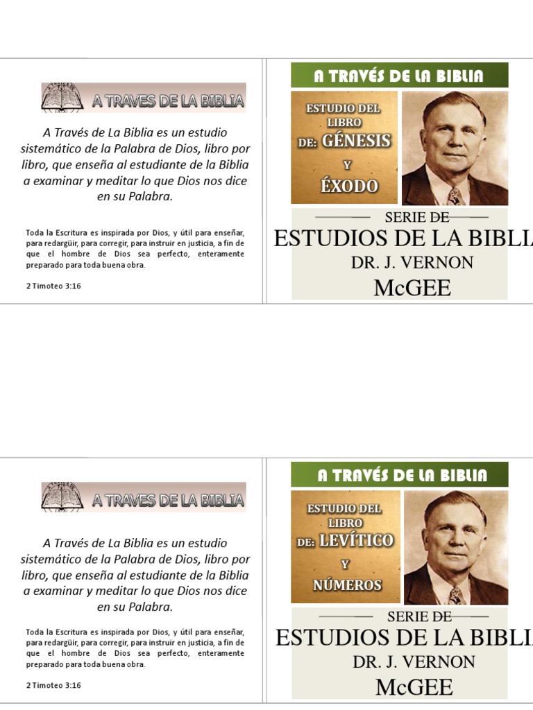 A Traves de La Biblia | PDF | Biblia | Literatura religiosa