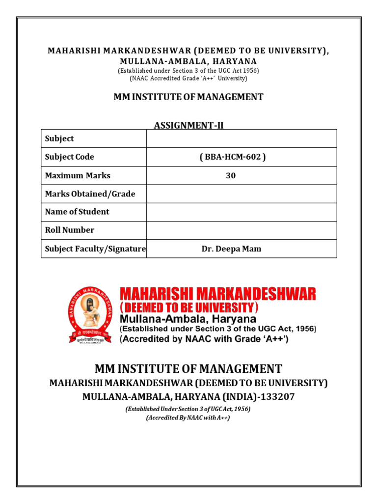 Human Relations Management Assignment | PDF