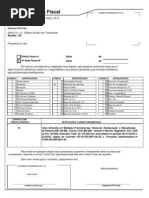 Modelo de Carta de Correção Nota Fiscal