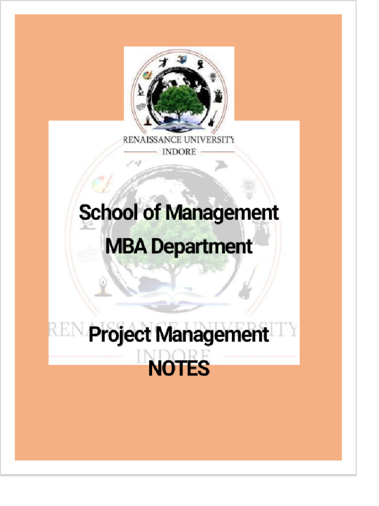 Project Management Unit 2 | PDF