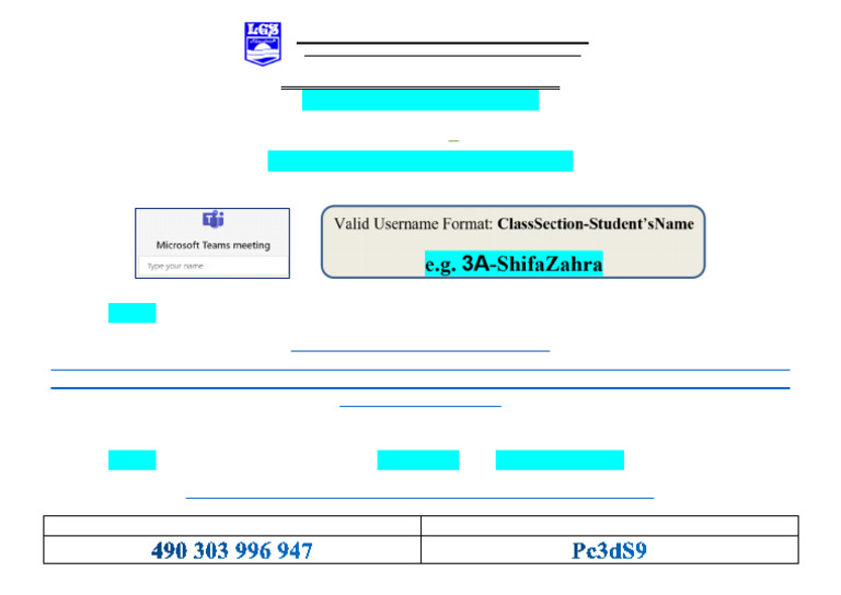 Online Classes Time Table Grade Iii 1 Pdf