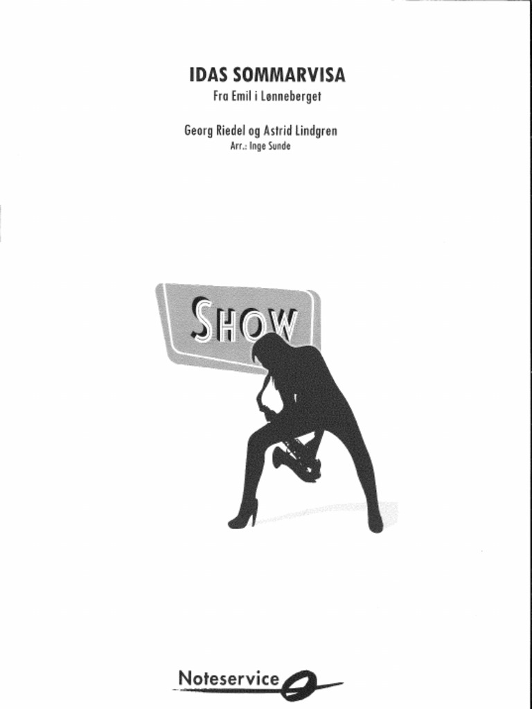 partitur-idas-sommervisa-pdf