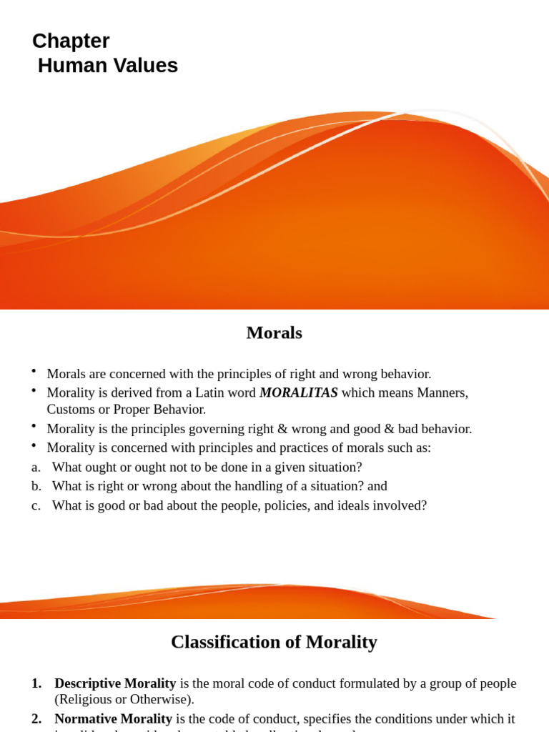 Professional Ethics Lecture 2 Pdf Morality Integrity