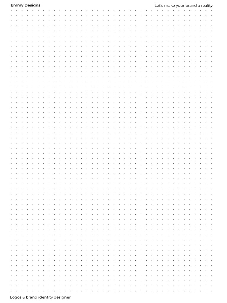 Make Your Own Grid Paper | PDF