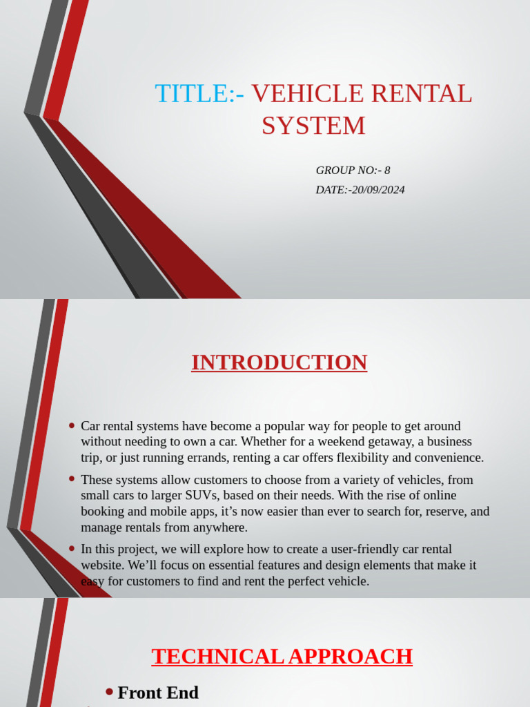 Vehicle Rental System | PDF | Websites | Cyberspace