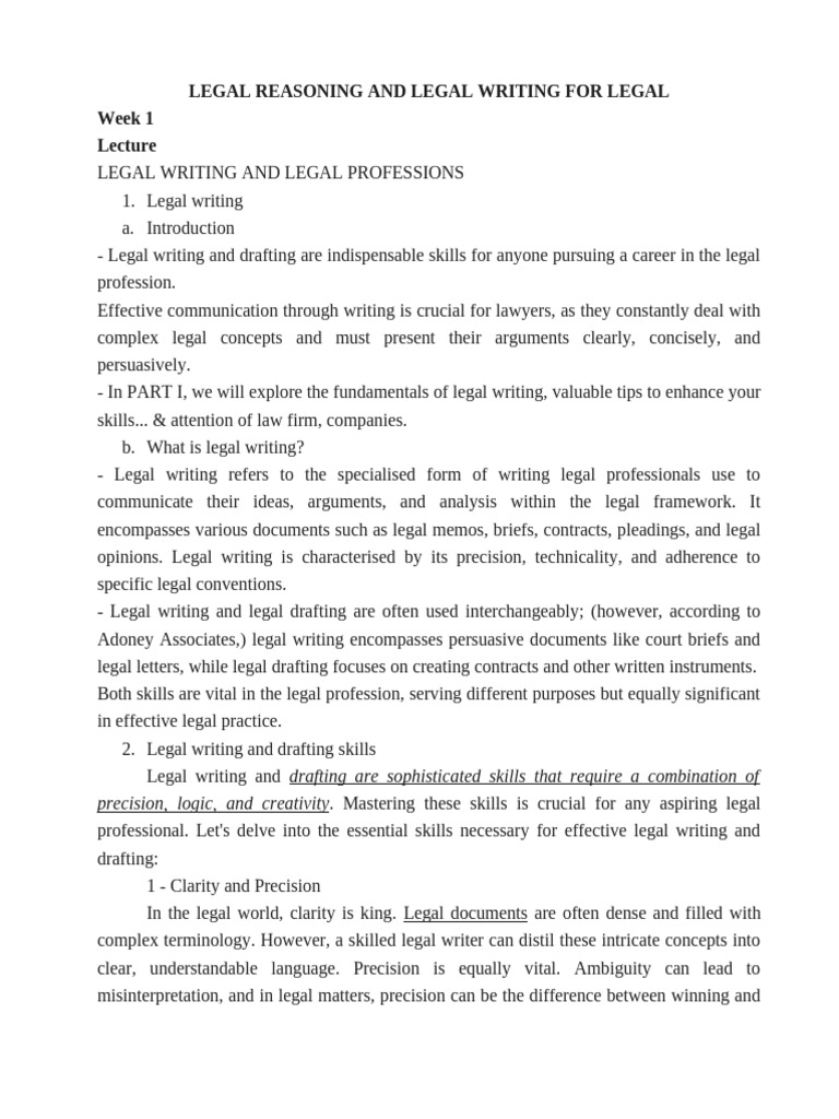 Legal Reasoning and Legal Writing For Legal | PDF
