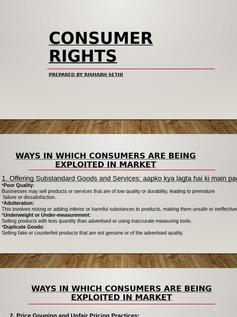 Consumer Rights | PDF | False Advertising | Lawsuit