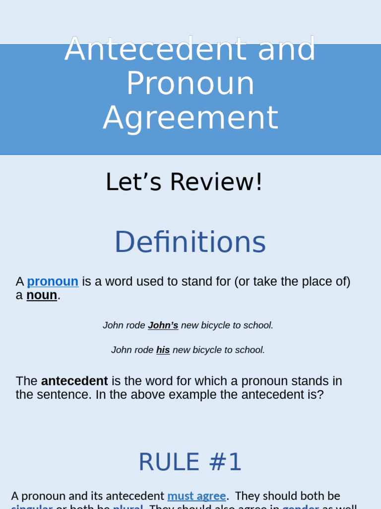 A&P Agreement Review | PDF | Grammatical Number | Plural