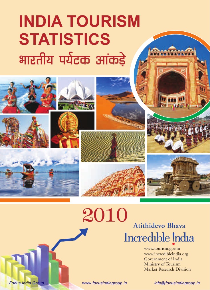 India Tourism Statistics 2010 PDF Western Asia Asia