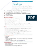 CUNYDeveloper Job Opening PDF