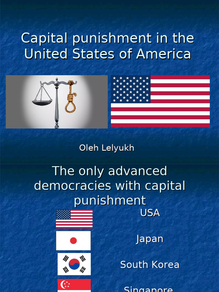 Capital Punishment in The United States of America | PDF