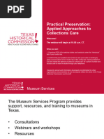 Artwork Condition Report Samples | PDF | Museum | Materials