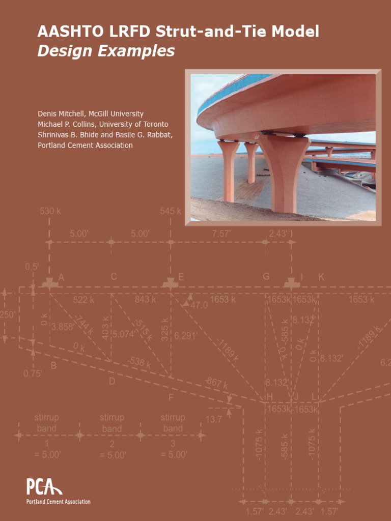 AASHTO LRFD Strut-and-Tie Design Guide | PDF | Stress (Mechanics ...