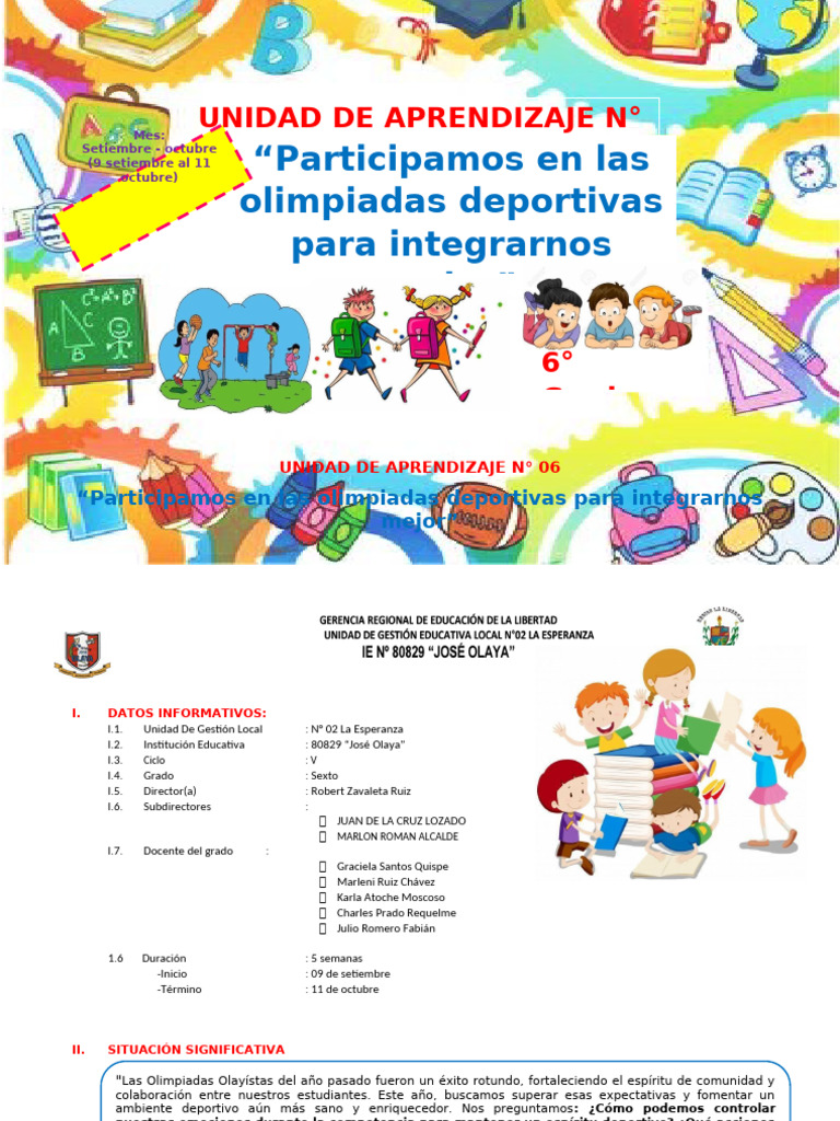 Unidad de Aprendizaje #6 Sexto B | PDF | Datos | Investigación cuantitativa