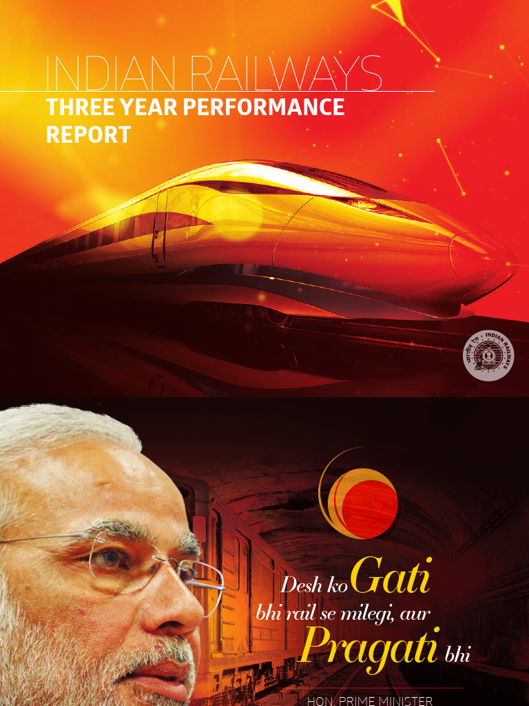 Indian Railways Performance Report | PDF | Rail Transport | Train