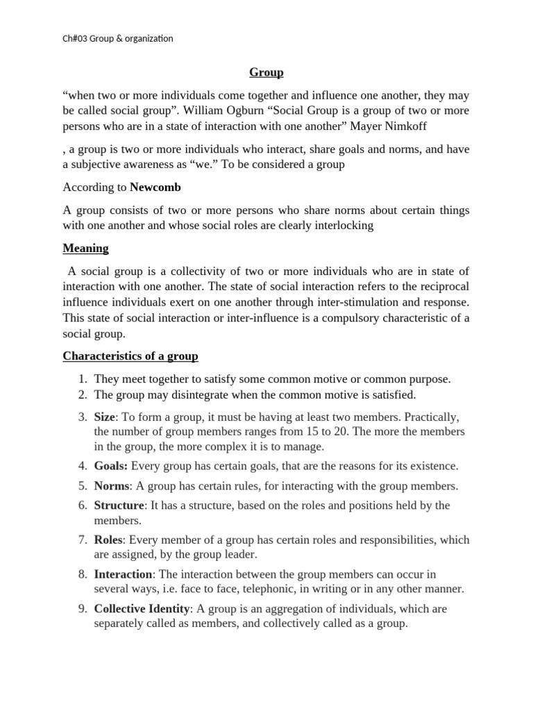 Understanding Groups and Organizations | PDF | Sociology | Psychology