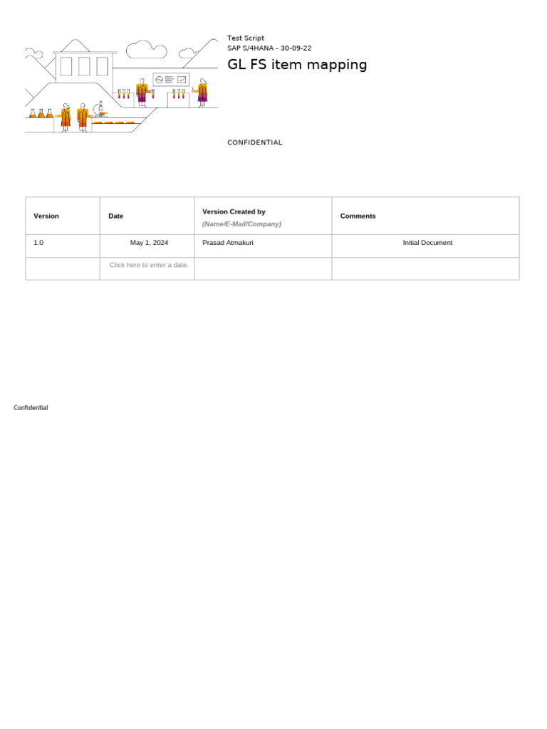 GL FS Item Mapping Test Script | PDF | Software Engineering | Software