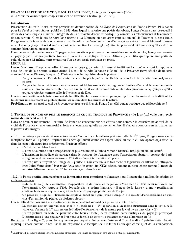 Analyse de 