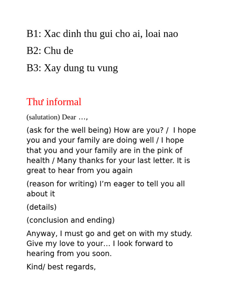 Letter Vstep | PDF
