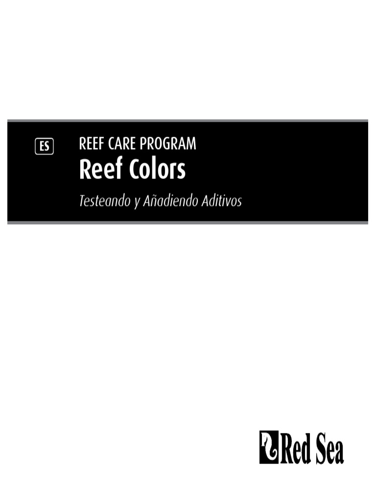 4 Colors | PDF | Coral | Acuario