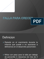 Falla Para Crecer