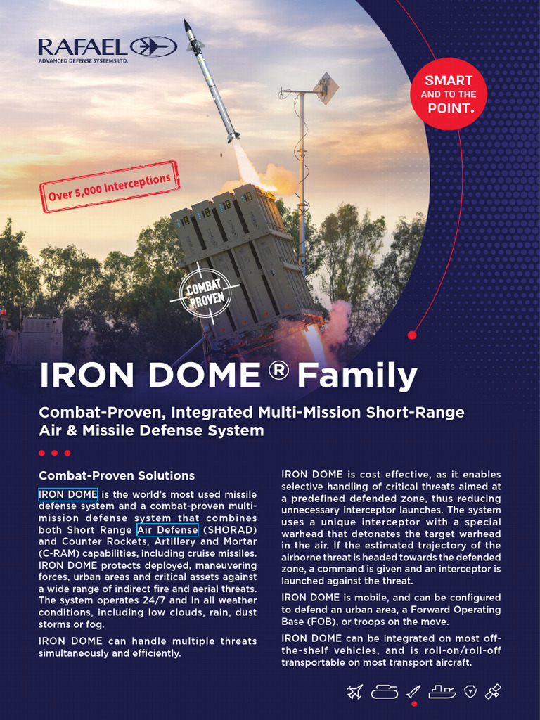 iron-dome-family-of-defense-systems | PDF | Anti Ballistic Missile ...