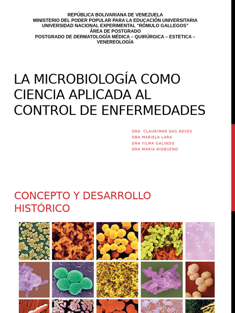 Microbiología y Control de Enfermedades | PDF | Microorganismo | Las ...