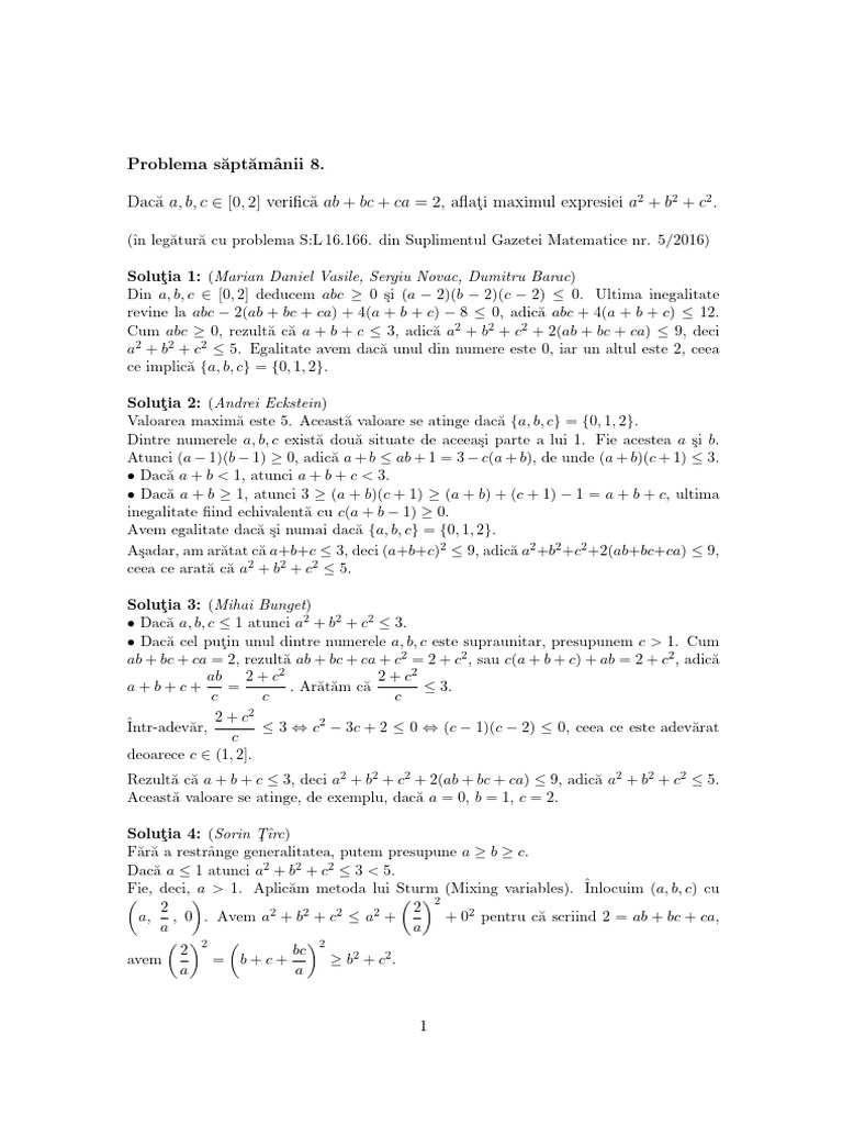 PB 8 Sol | PDF