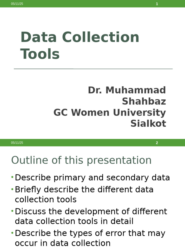 Validity and Reliability of Data Tools | PDF | Validity (Statistics ...