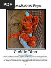 CuddleDinoPattern