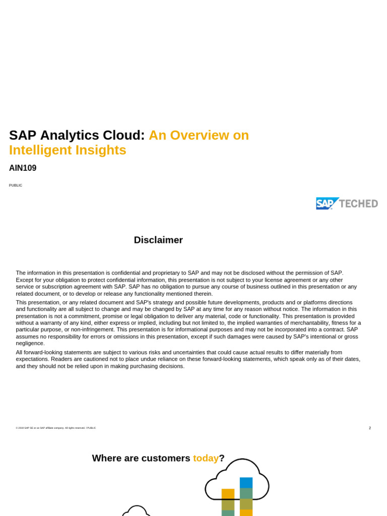 SAP Analytics Cloud Overview 2025 | PDF | Analytics | Cloud Computing