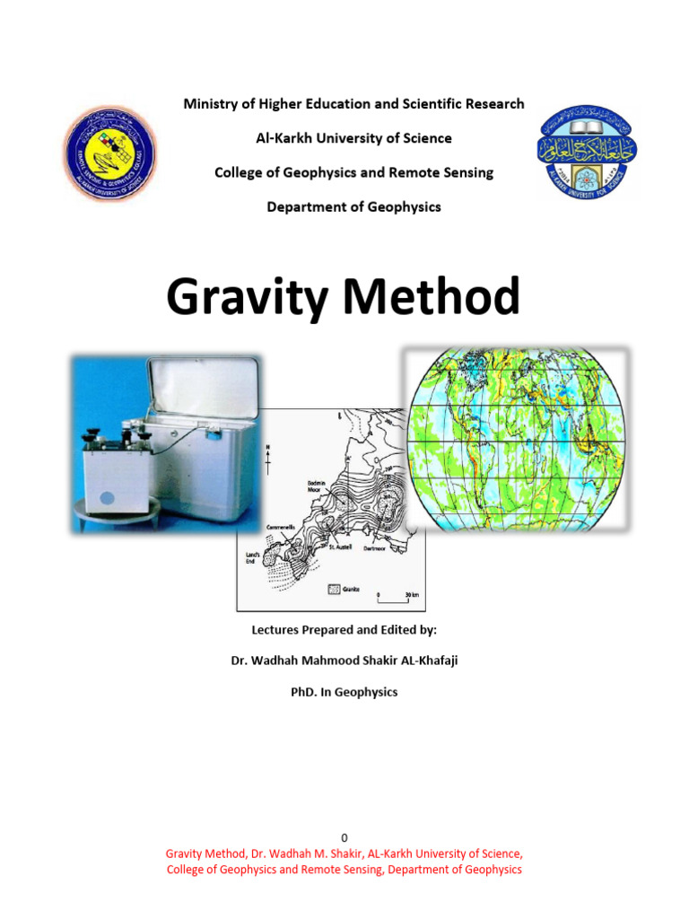 Gravity Method Lectures Dr. W. M. Shakir | PDF | Geophysics | Latitude