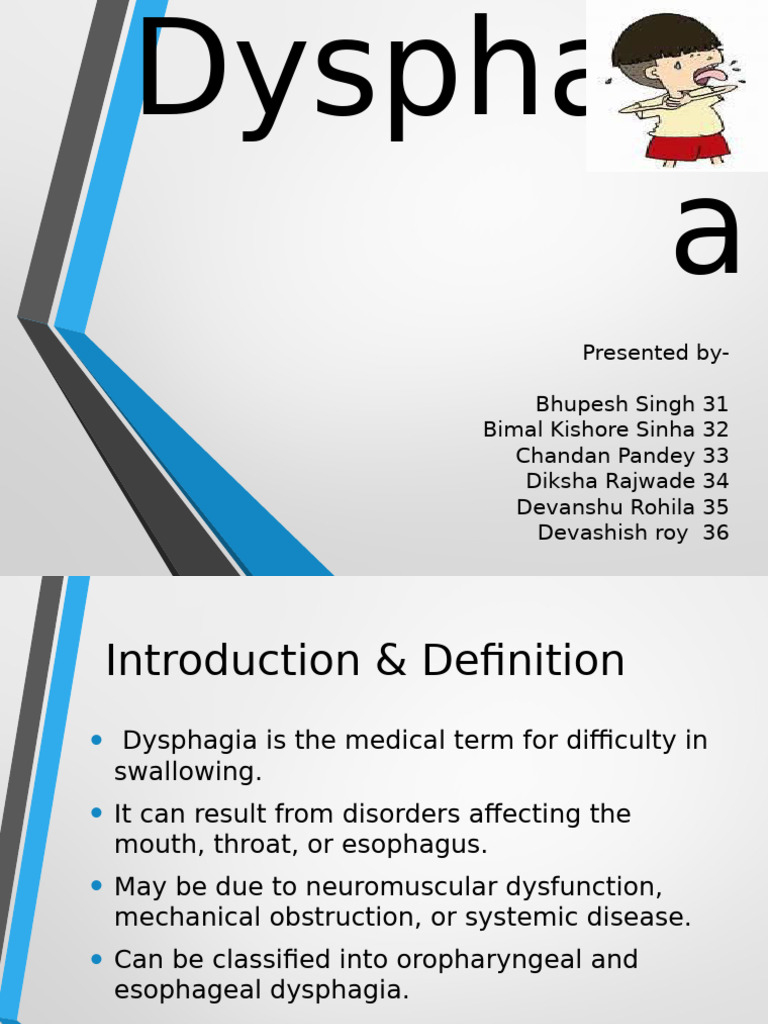 Understanding Dysphagia Causes and Management | PDF | Esophagus | Human ...