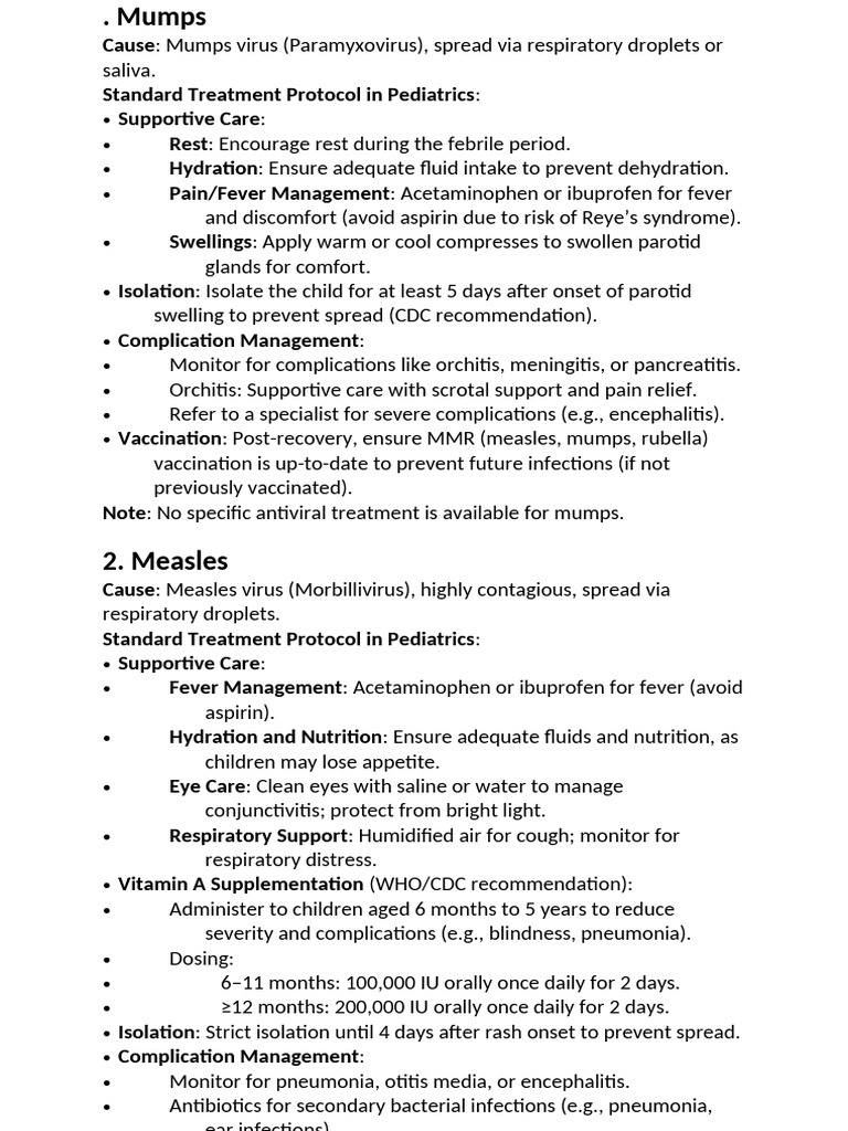 Mumps | PDF