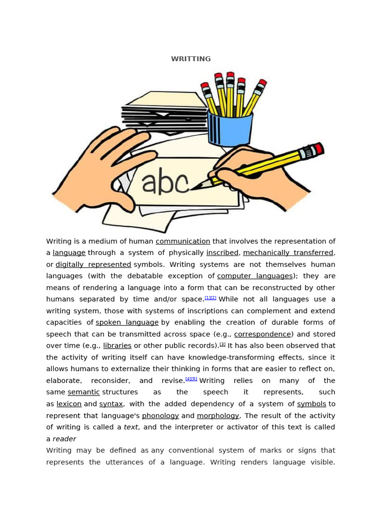WRITTING | PDF | Coconut | Speech