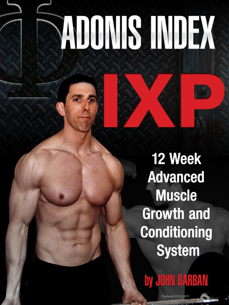 12-Week Adonis Index Workout Plan | PDF | Strength Training | Physical ...