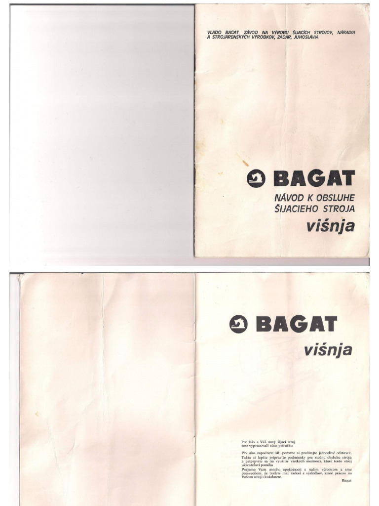 Navod Na Visnja Bagat 706 | PDF