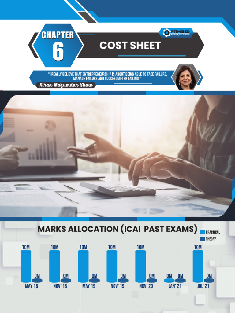 Chapter 6 - Cost Sheet | PDF